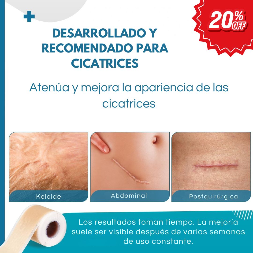 Silicone Scar - Cinta De Silicona Para Cicatrices