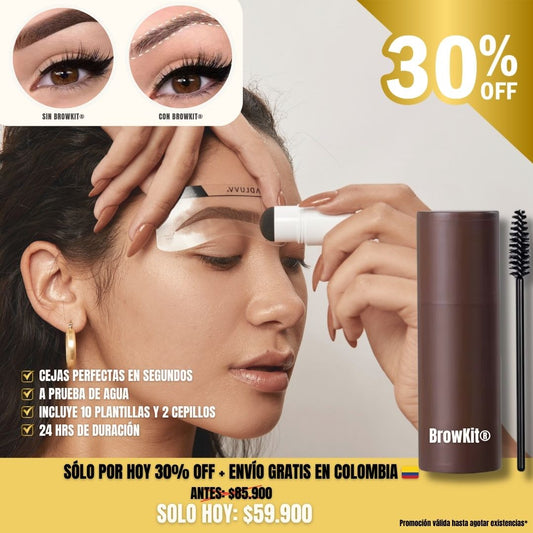 BrowKit® – Cejas perfectas y naturales en segundos.