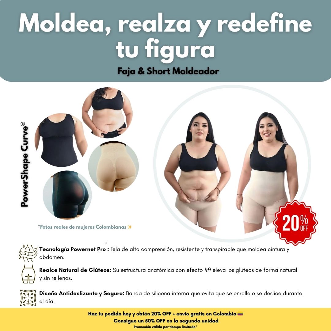 Faja & Short Moldeador - PowerShape Curve