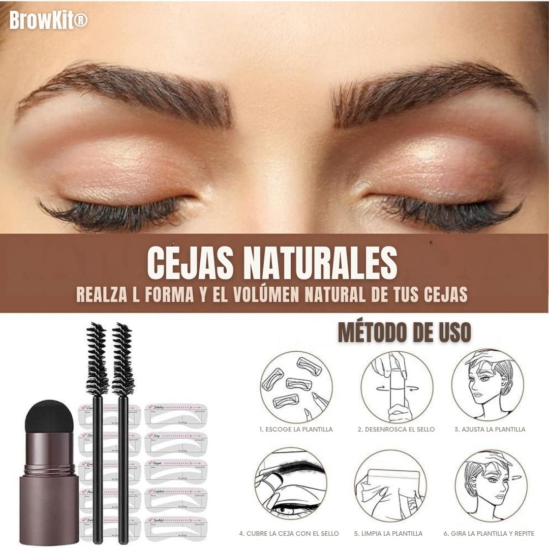 BrowKit® – Cejas perfectas y naturales en segundos.