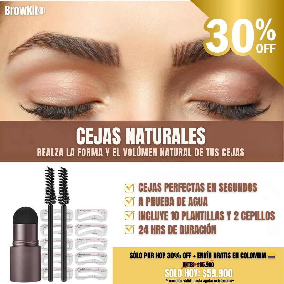 BrowKit® – Cejas perfectas y naturales en segundos.
