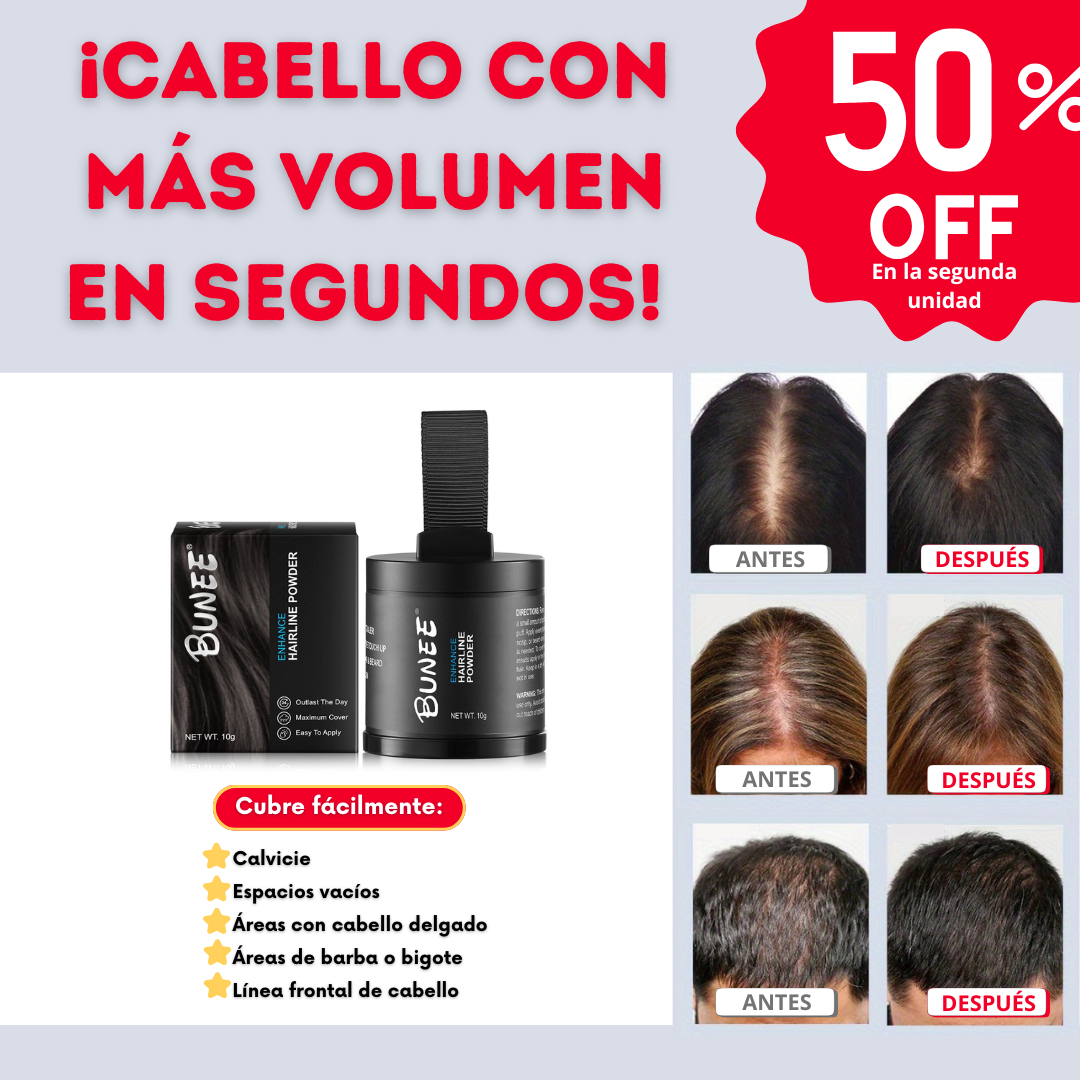 BUNEE Apariencia de un cabello con más volumen en segundos 10gr