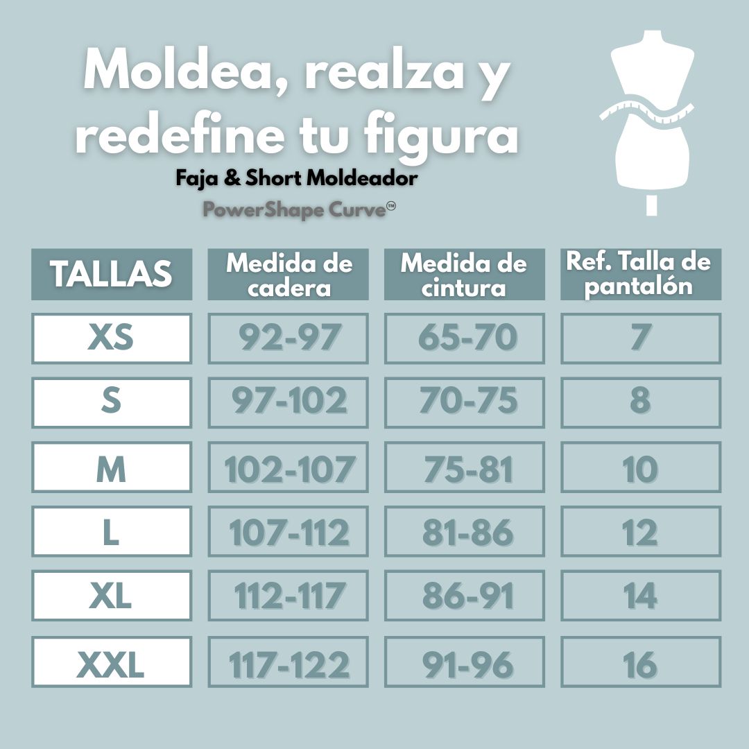 Faja & Short Moldeador - PowerShape Curve